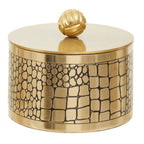 Large Croc Pattern Trinket Box