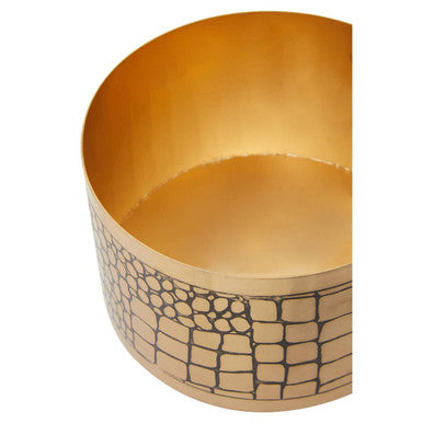 Large Croc Pattern Trinket Box