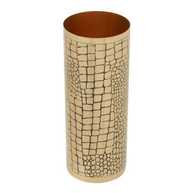 Large Croc Pattern Vase