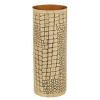 Large Croc Pattern Vase