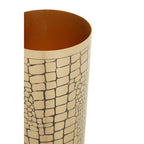 Large Croc Pattern Vase
