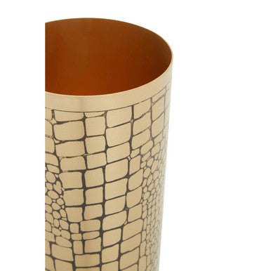 Large Croc Pattern Vase