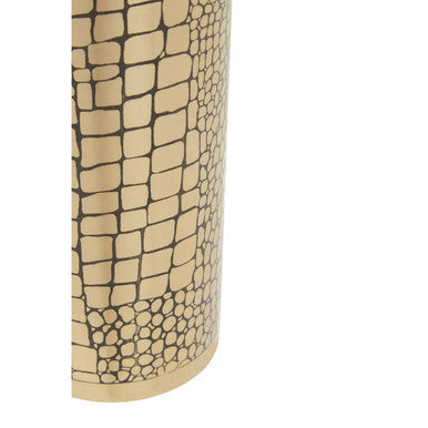 Large Croc Pattern Vase
