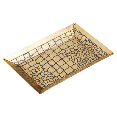 Croc Pattern Trinket Dish