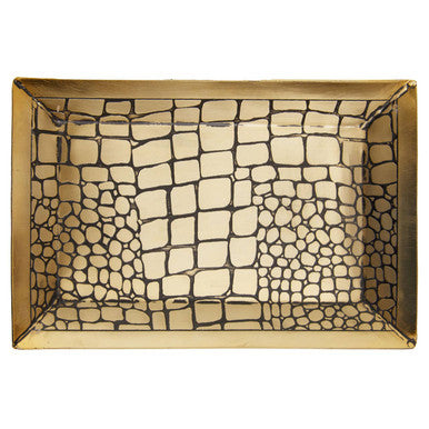 Croc Pattern Trinket Dish