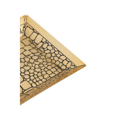 Croc Pattern Trinket Dish