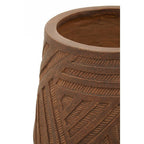Brown Planter with Angular Legs