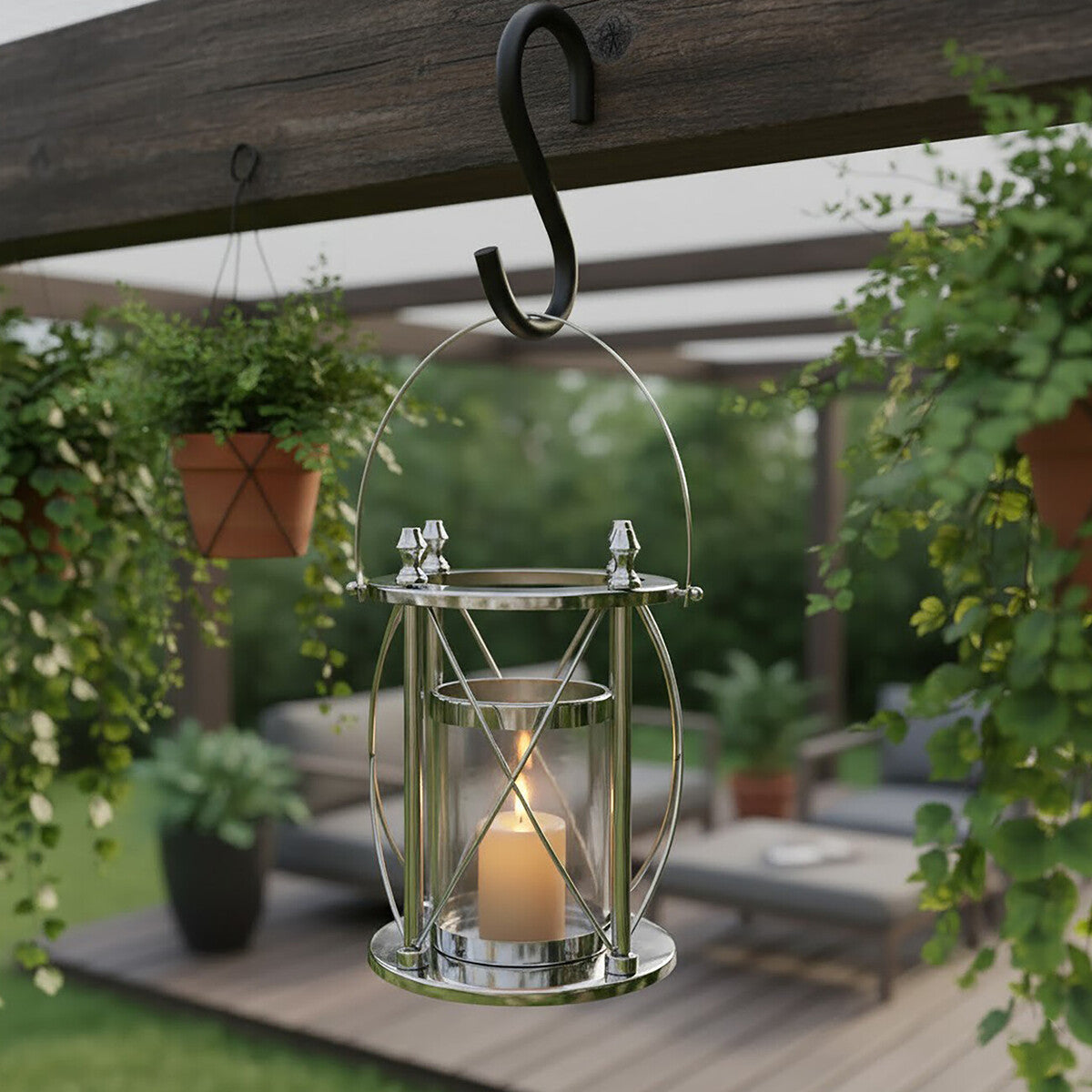 Small Silver Lantern