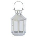 Small Silver Steel Lantern