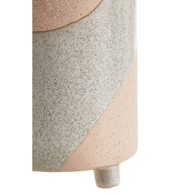 Terracotta Abstract Small Vase