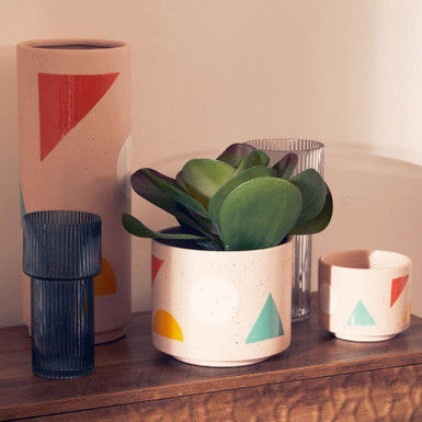 Large Abstract Planter