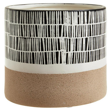 Large Striped Planter