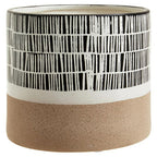 Large Striped Planter