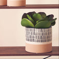 Large Striped Planter