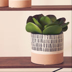 Large Striped Planter