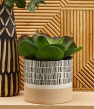 Large Striped Planter
