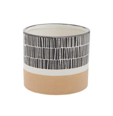 Small Striped Planter