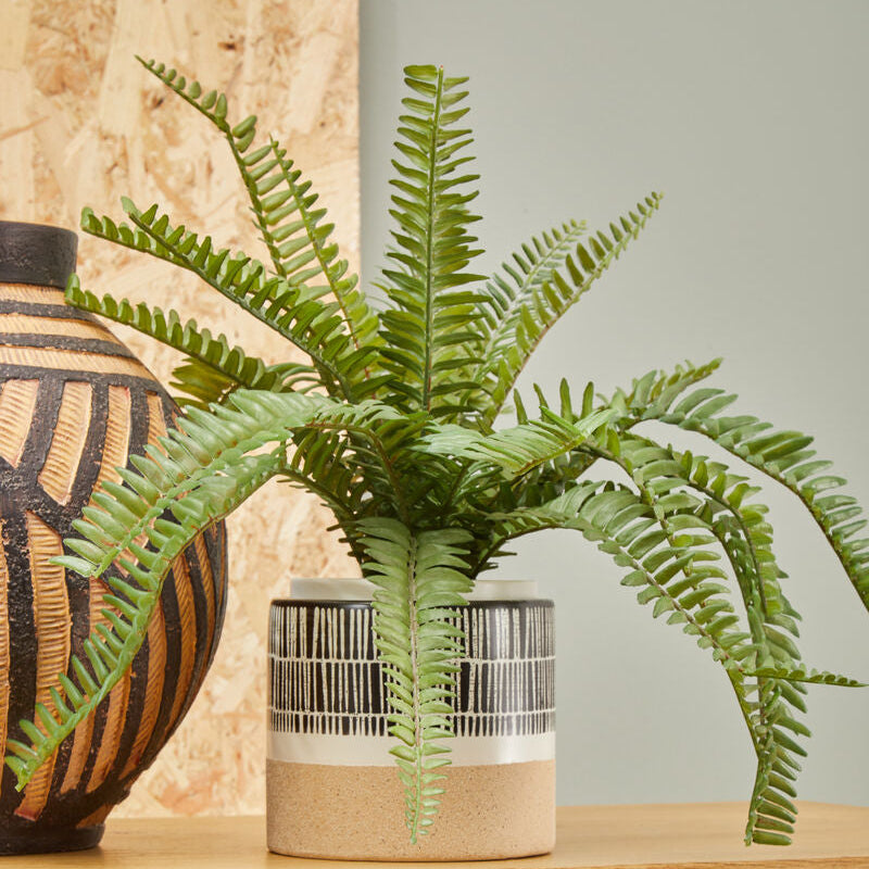 Small Striped Planter