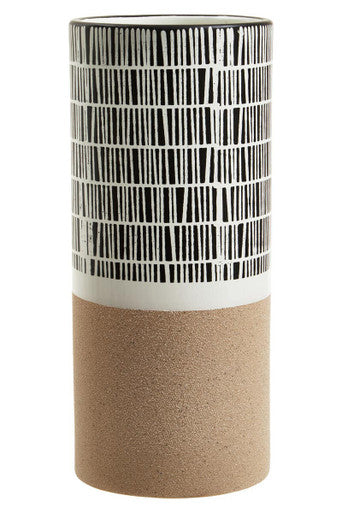 Small Striped Vase