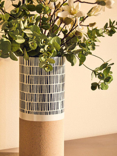 Small Striped Vase