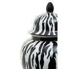 High-Gloss Calligraphy Small Ceramic Jar