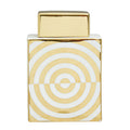 Gold and White Ceramic Jar