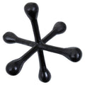 Black Nickel Finish Jack Sculpture