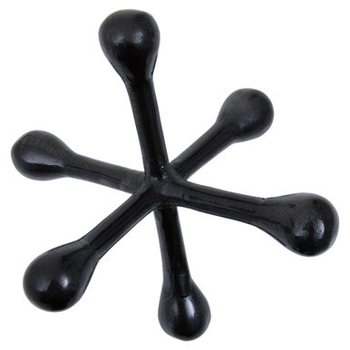 Black Nickel Finish Jack Sculpture