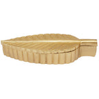 Gold Finish Plume Box