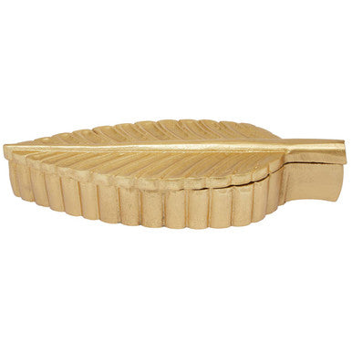 Gold Finish Plume Box