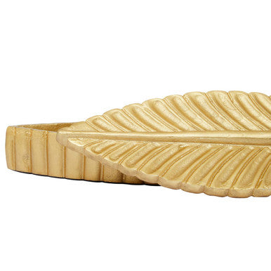 Gold Finish Plume Box