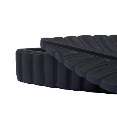 Black Finish Plume Box