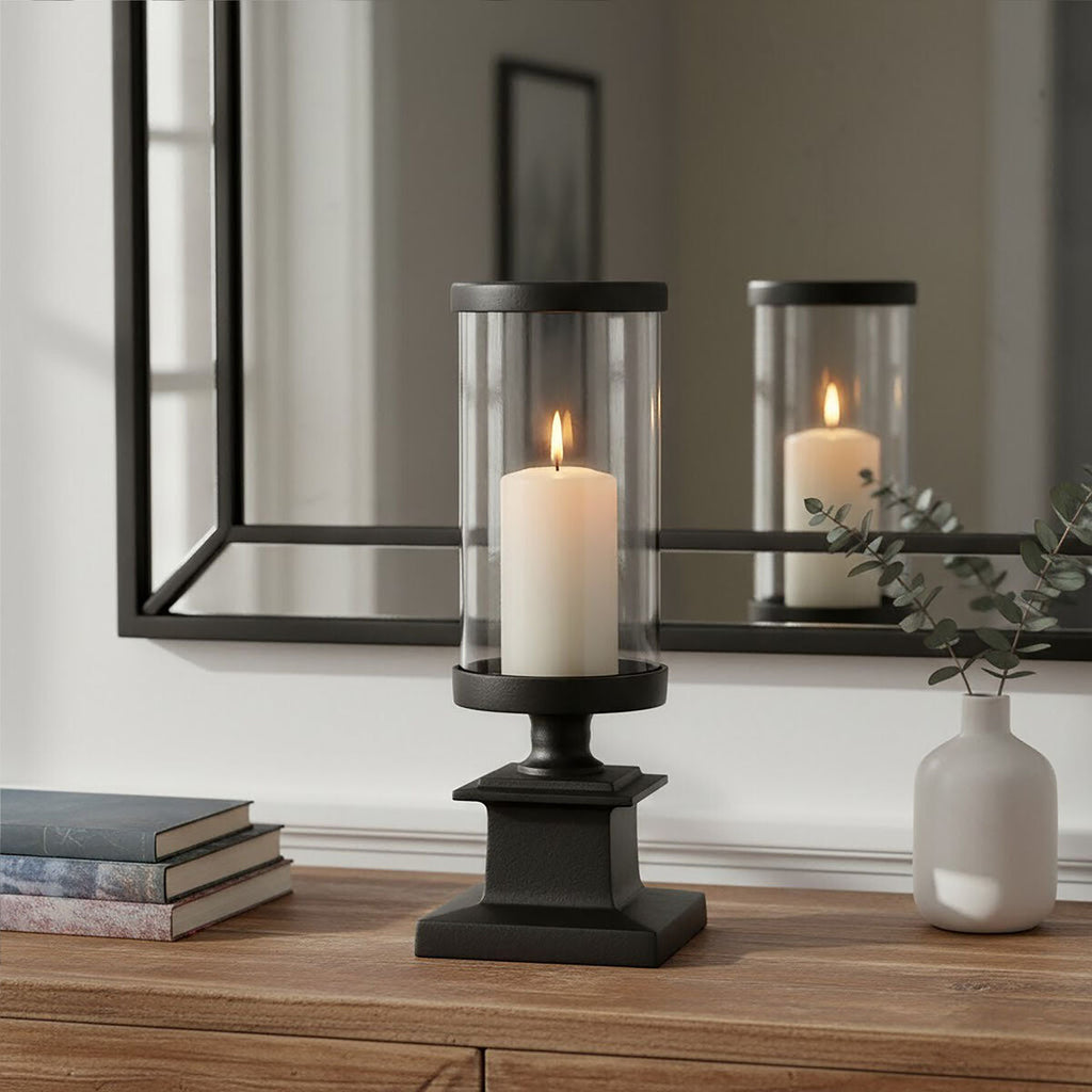 Black Candle Holder