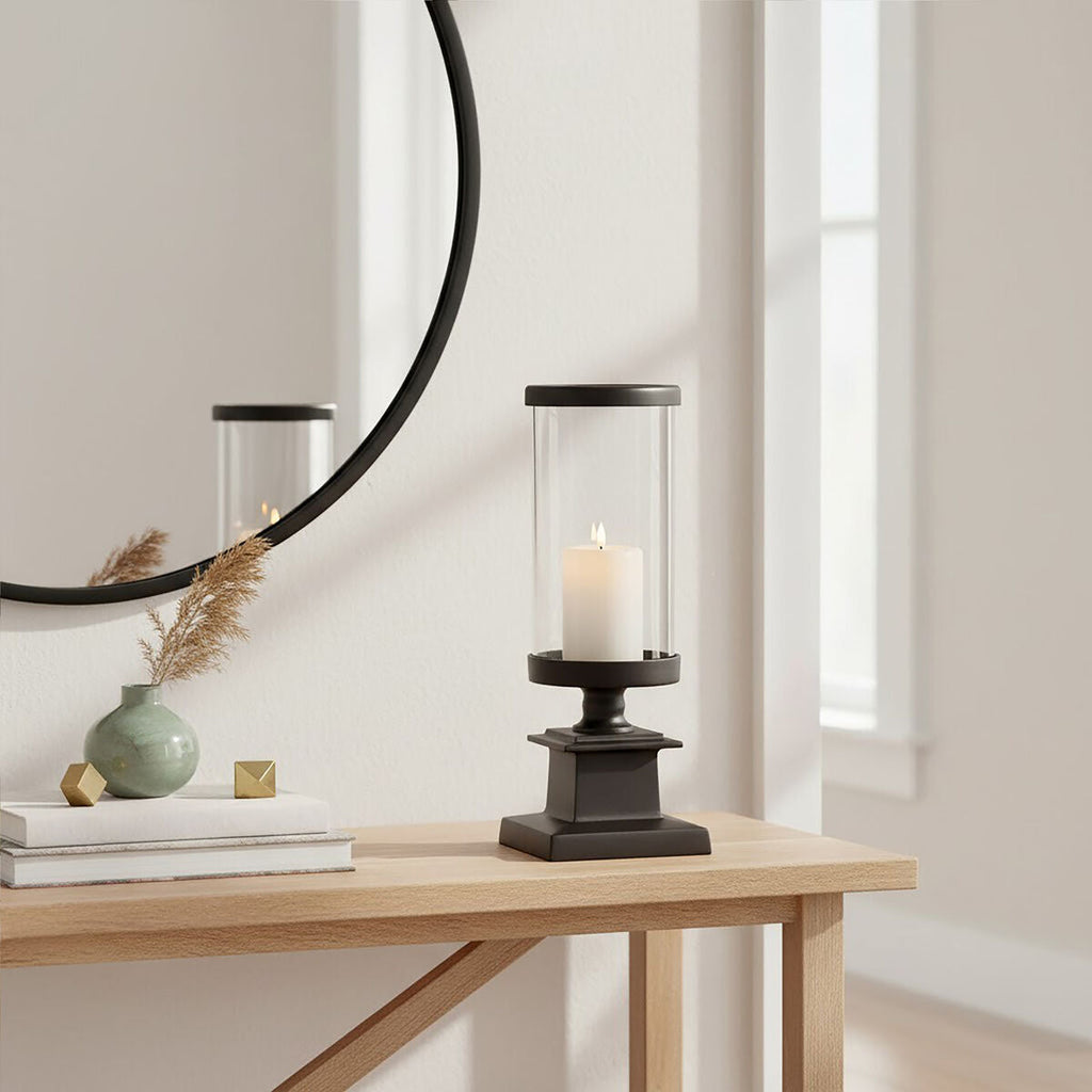 Black Candle Holder