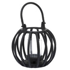 Small Matte Black Finish Lantern