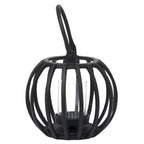 Small Matte Black Finish Lantern