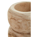 Natural Curved Wood Vase