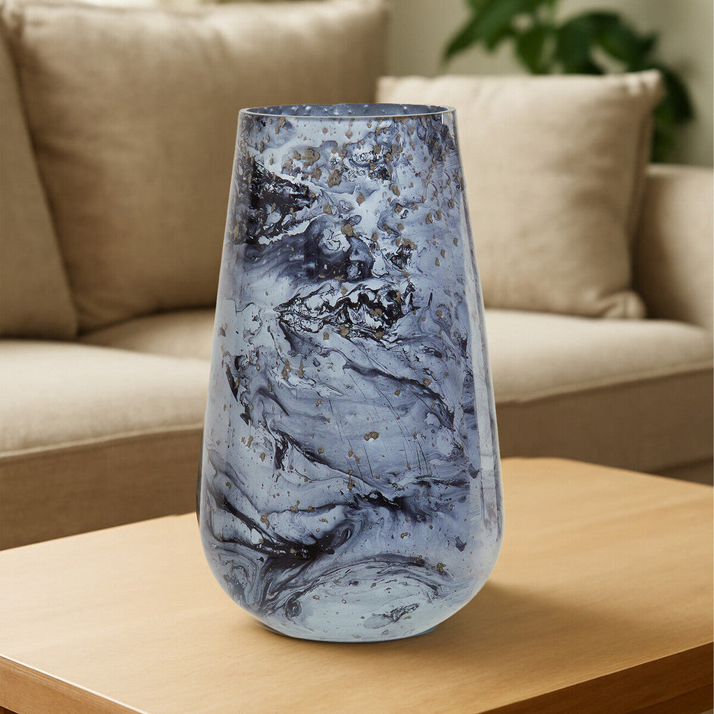 Grey Marble Effect Large Vase
