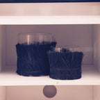 Black Medium Candle Holder