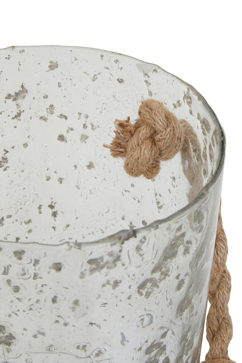 Natural Rope Large Lantern