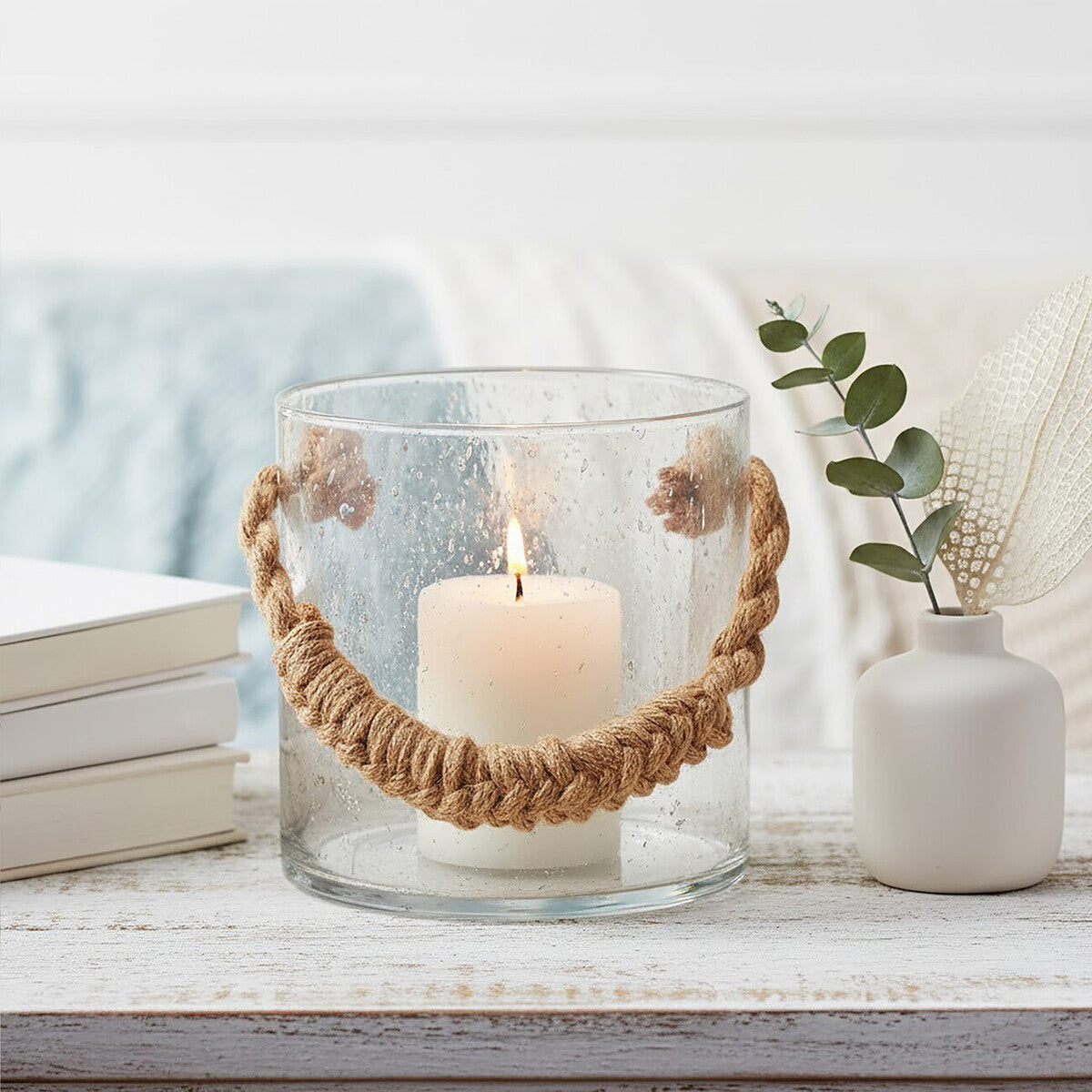 Natural Rope Small Lantern