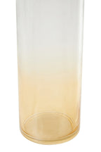 Horizontal Black and Gold Large Vase