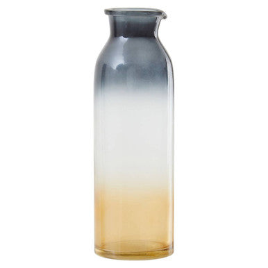 Black and Gold Medium Vase