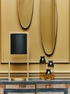 Black and Gold Medium Vase
