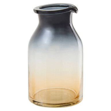 Black and Gold Small Vase