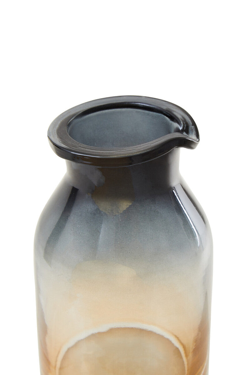 Black and Gold Small Vase