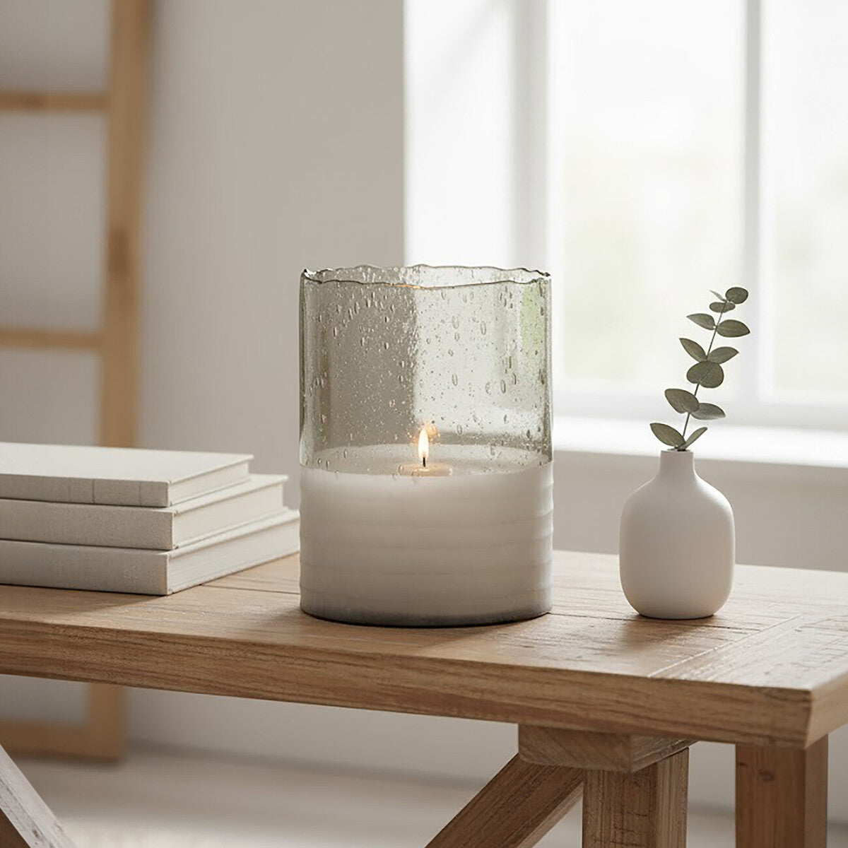 Natural Large Candle Holder