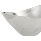 Silver Aluminium Bowl with Rimless Design