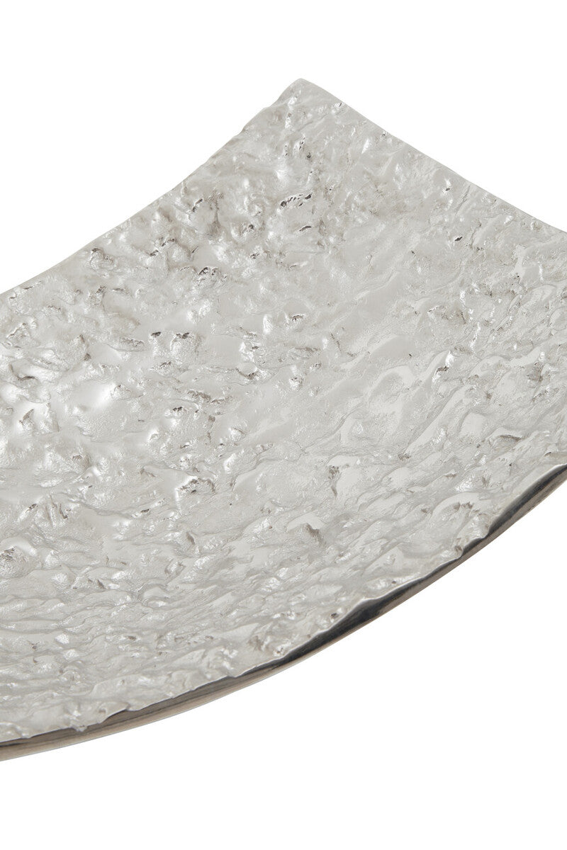 Silver Finish Decorative Dish
