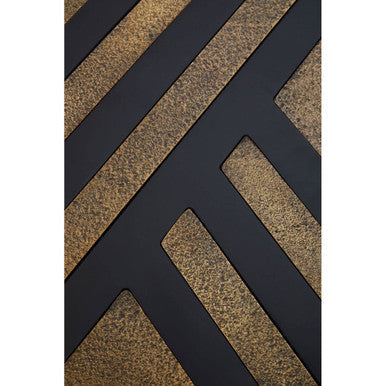 Small Black and Gold Storage Box